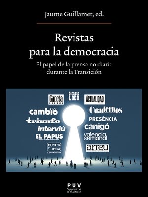 cover image of Revistas para la democracia. El papel de la prensa no diaria durante la Transición
